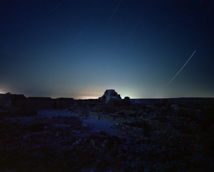 Elger Esser - Shivta, Israel, 2015 Chromogenic print ; Bruce Silverstein Gallery