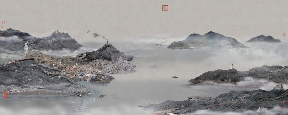 Yao Lu - Fishing Boats Berthed by the Mount Yu, 2008 | Bruce Silverstein Gallery
