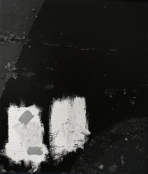 Aaron Siskind Chicago 62, 1953 Gelatin silver print 16 1/2 x 13 5/8 inches