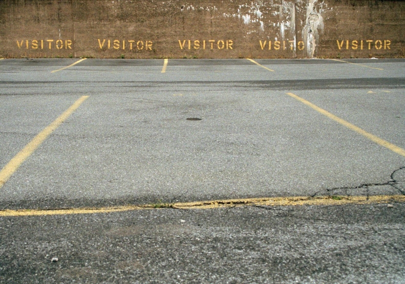 Visitors, 2001-2006 Archival pigment print mounted to board 23 1/2 x 34 inches