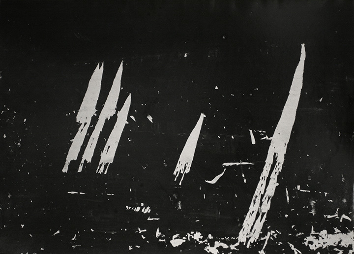Aaron Siskind Maine 5, 1949 Gelatin silver print 16 x 20 inches