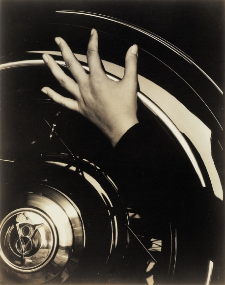 Alfred Stieglitz - Hand and Ford Car, 1933 | Bruce Silverstein Gallery