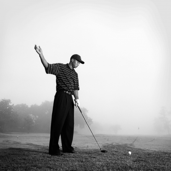 Walter Iooss, Jr. -
Tiger Woods, Orlando, FL, 2002
| Bruce Silverstein Gallery
