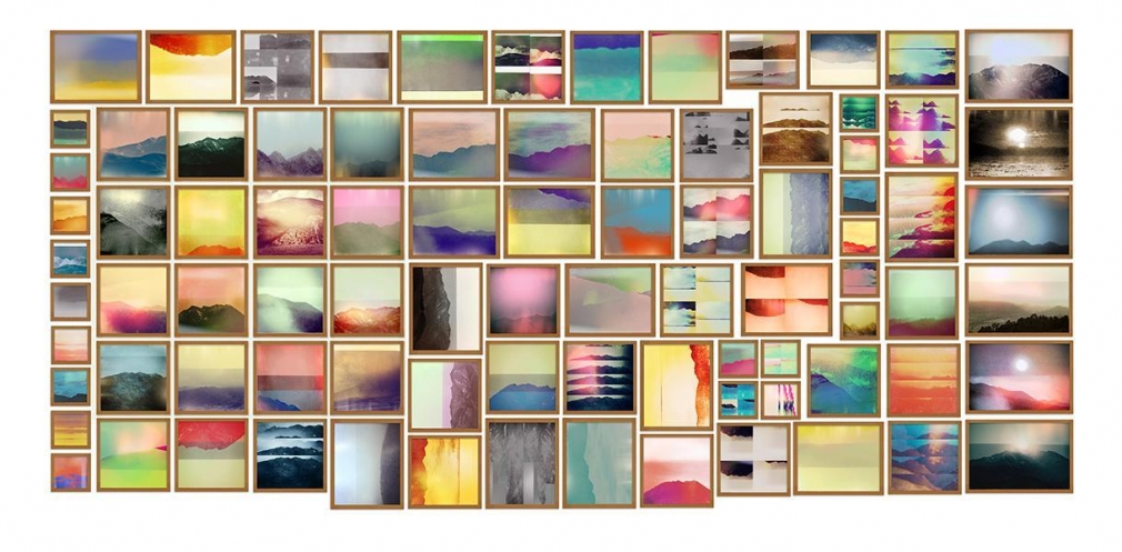 Penelope Umbrico - Moving Mountains (1850-2012): of Aperture Masters of Photography 87 digital c-prints | Bruce Silverstein Gallery