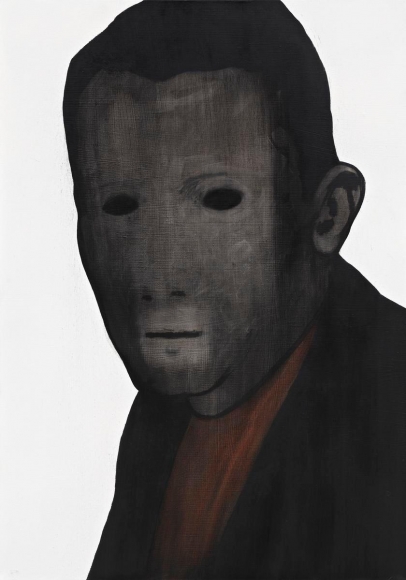 Max Neumann - Untitled, June, 2014 Oil and acrylic on canvas | Bruce Silverstein Gallery