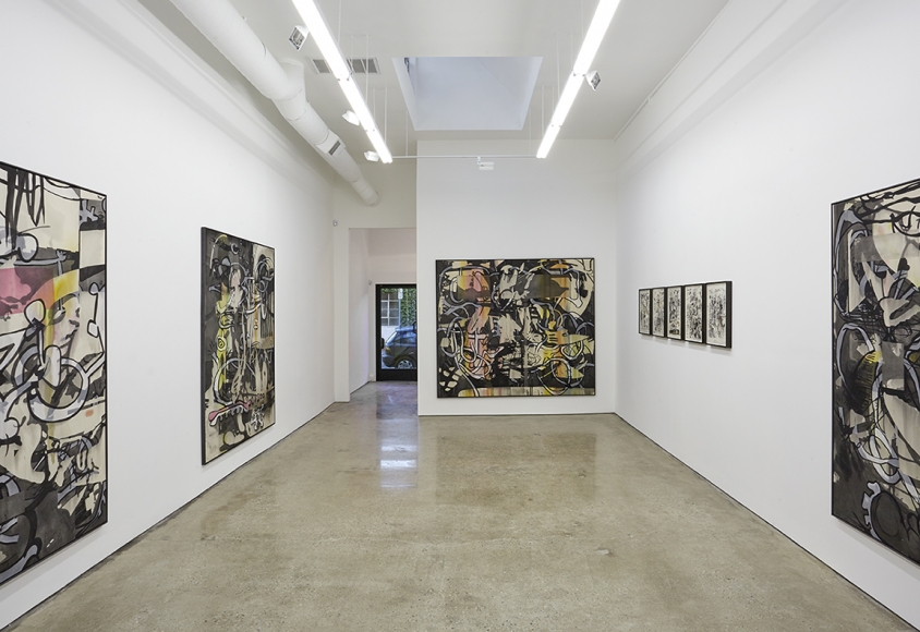 Installation View of "MYS/MOS" Show by Jan-Ole Schiemann