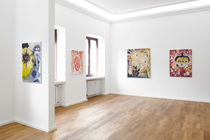 Installation view 3 of Bendix Harms: Kein Mensch-Kein Tier-Frau Grenadier (April 11-14, 2019) at Salon Nino Mier, Cologne