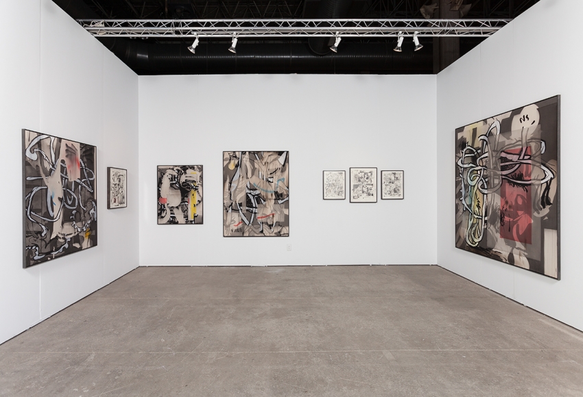 EXPO Chicago 2015, Installation view; Interior room view, without table and chairs