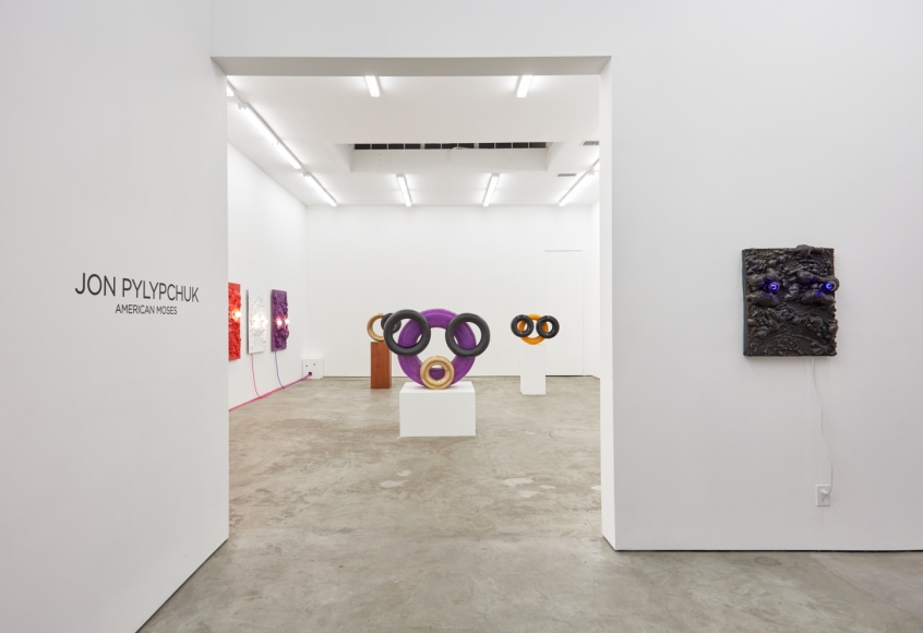 Installation View of "American Moses" by Jon Pylypchuk 2018