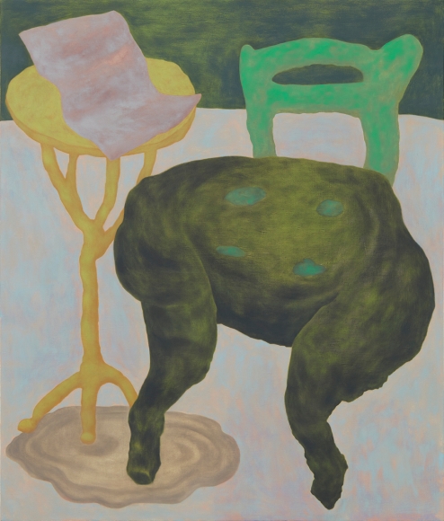 Ginny Casey, Breakup Letter, 2017, Oil on linen, 65 x 55 in, 165.1 x 139.7 cm (GC17.001)