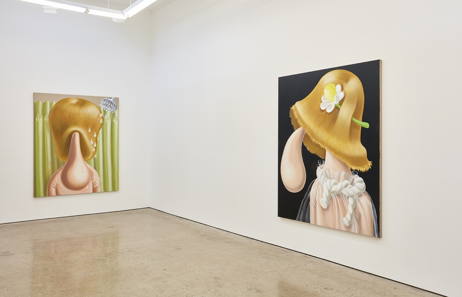Installation view 4 of Louise Bonnet: Paintings (April 23 – June 4, 2016), Nino Mier Gallery, Los Angeles