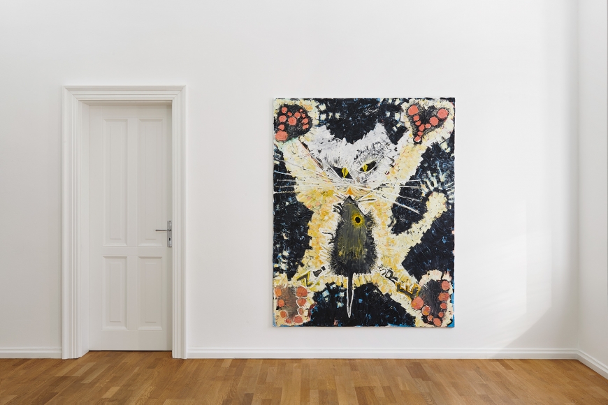 Installation view 6 of Bendix Harms: Kein Mensch-Kein Tier-Frau Grenadier (April 11-14, 2019) at Salon Nino Mier, Cologne
