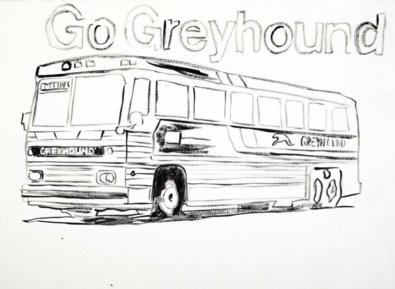 Andy Warhol Go Greyhound, 1985