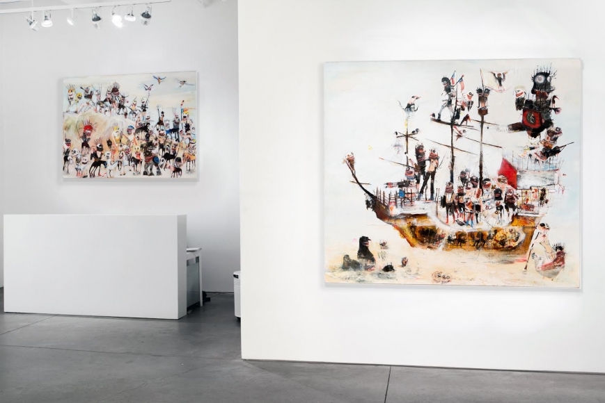 Heroes Installation View