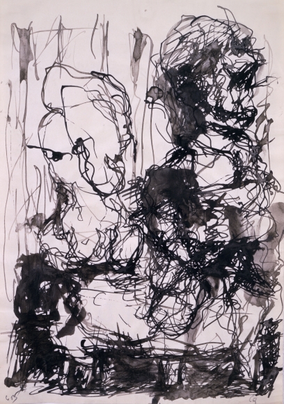 "P.D.", 1962 Ink on paper