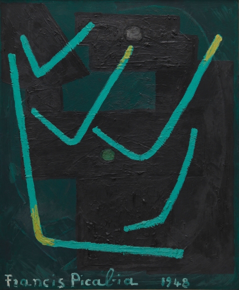 "Untitled", 1948 Oil on canvas