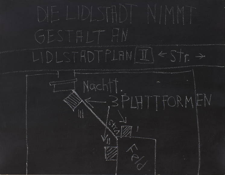 "Die LIDLSTADT nimmt Gestalt an (The LIDL-TOWN Takes Shape)", 1968