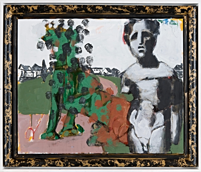 "Delos", 2011 Mixed media on canvas
