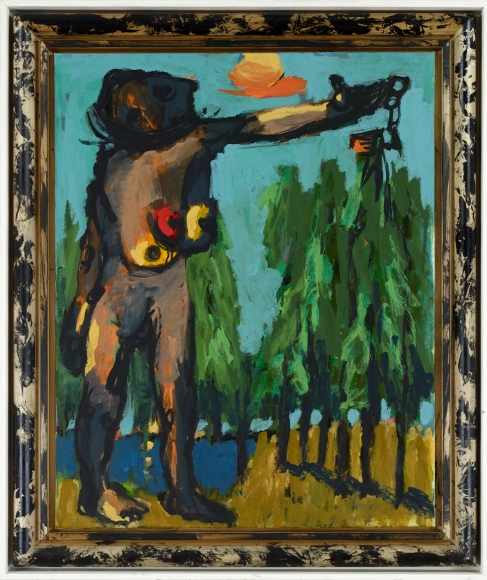 "Abend", 2009 Acrylic on canvas