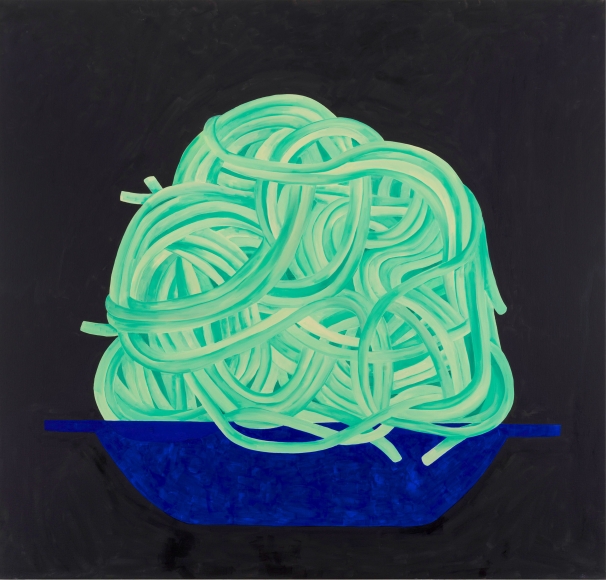"Spaghetti", 2019 Oil on linen