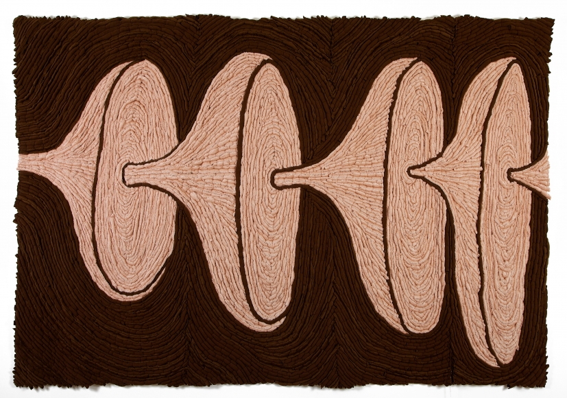 "Untitled Tapestry (Ear Drums)", 2013