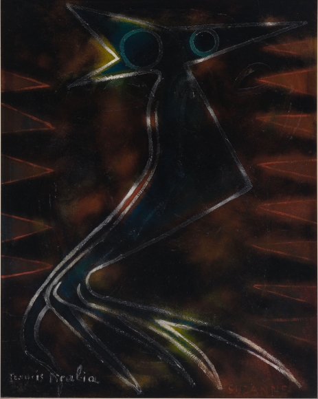 "Suzanne", 1946 Oil on wood