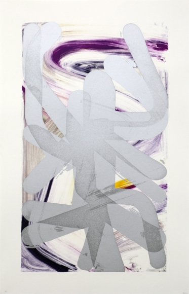 John Millei Prototype for a Perfect World, 2012 Lithography & silkscreen monoprint, no. 3 from a series of 21 unique monoprints 40 x 26 in.