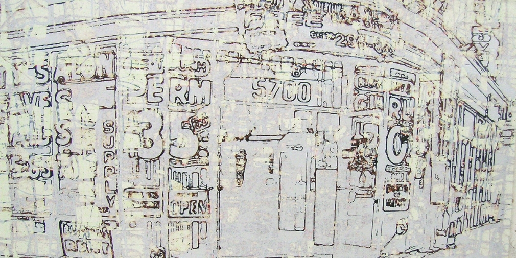 Mark Bradford, Untitled, 2004, Lithograph, silkscreen