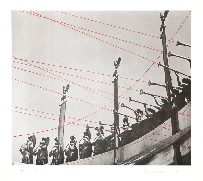 John Baldessari Aligned Trumpeteering, 1988 Lithograph,