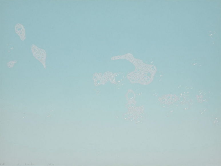 Ed Ruscha Green Suds, 1971 Silkscreen, ed. 100
