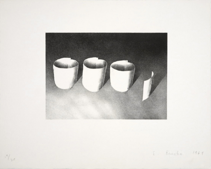 Ed Ruscha Ooo, 1969 Lithograph, ed. 20