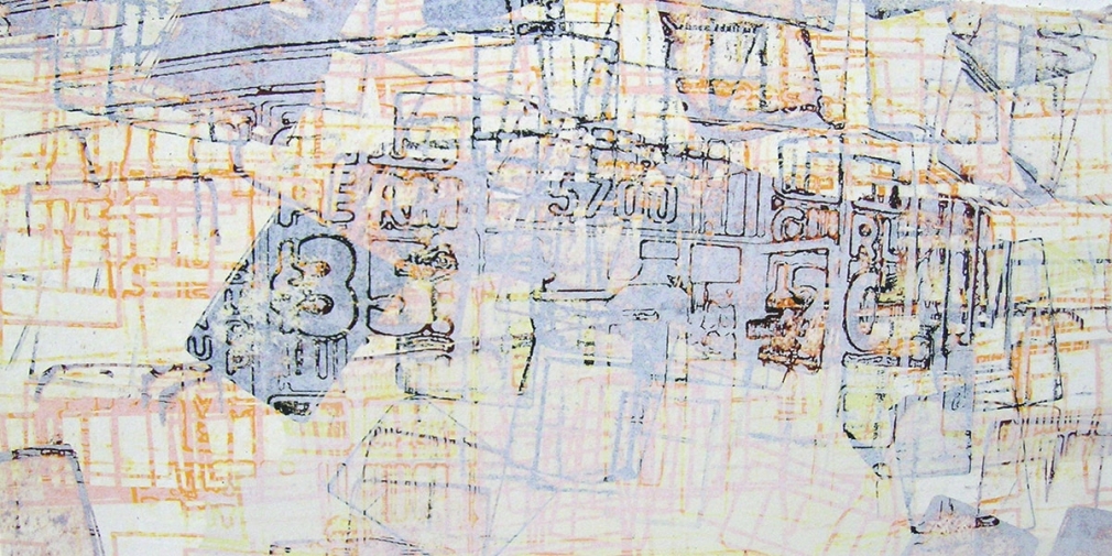 Mark Bradford, Untitled, 2004, Lithograph, silkscreen