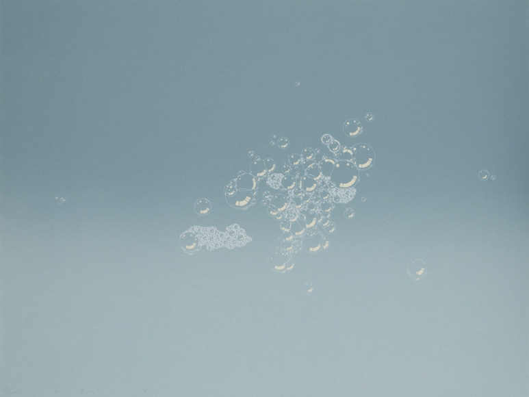 Ed Ruscha Grey Suds, 1971 Silkscreen, ed. 100