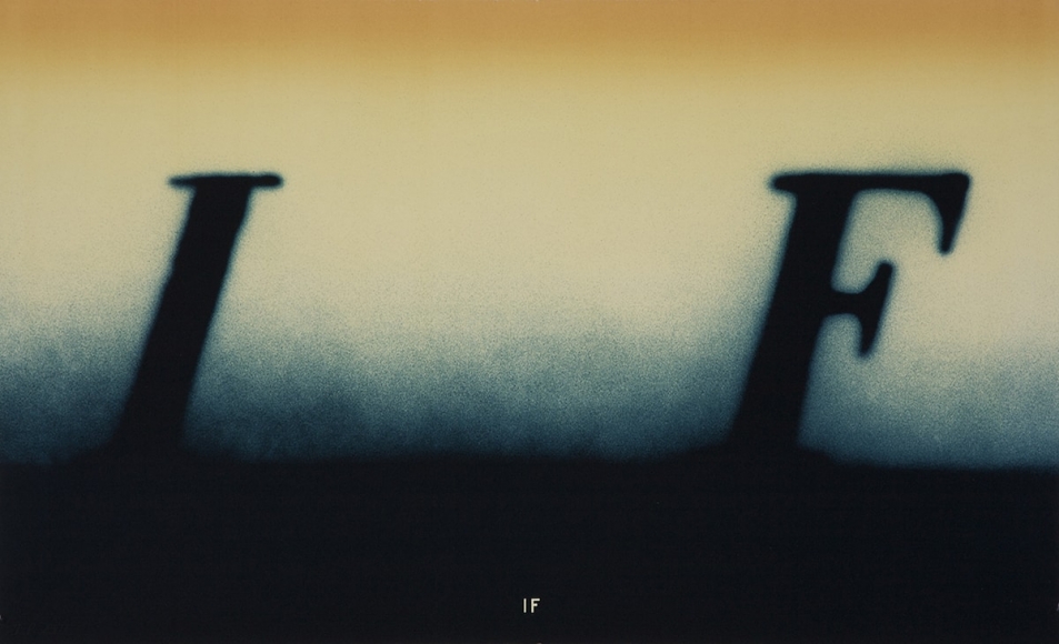 Ed Ruscha, IF