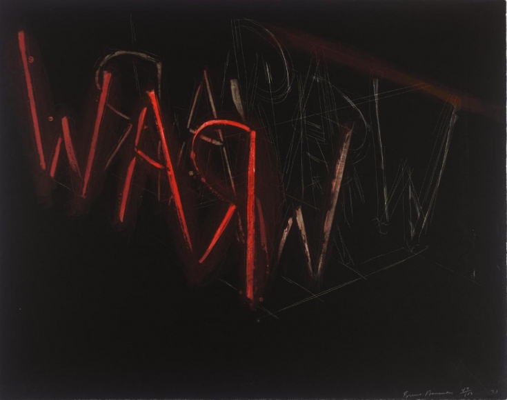 Bruce Nauman, Raw War