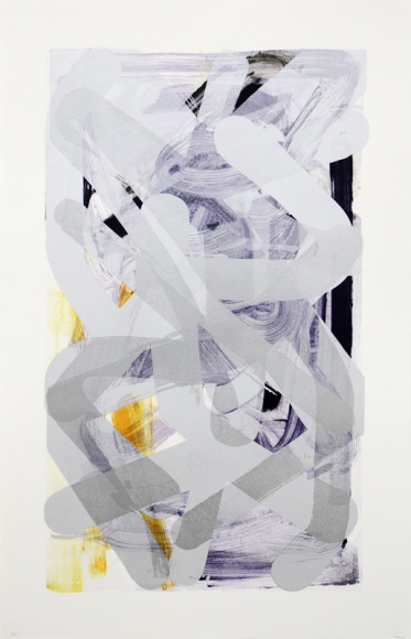 John Millei Prototype for a Perfect World, 2012 Lithography & silkscreen monoprint, no. 8 from a series of 21 unique monoprints 40 x 26 in.