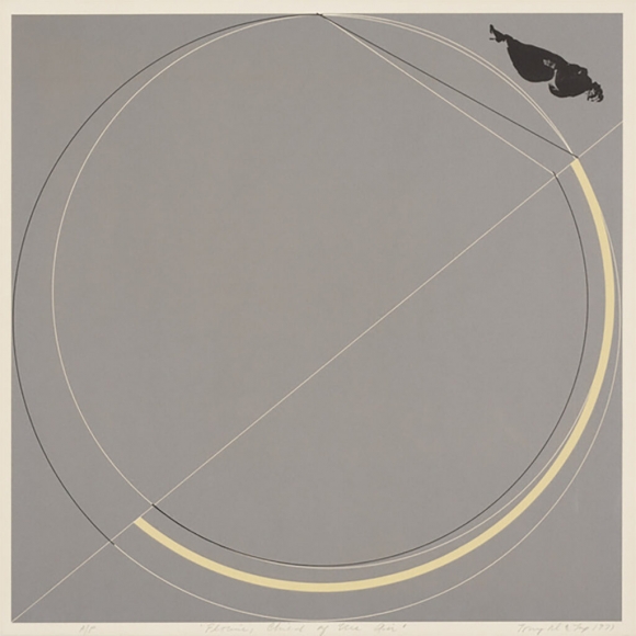 Tony Delap Florine, Child of the Air, 1977 Lithograph