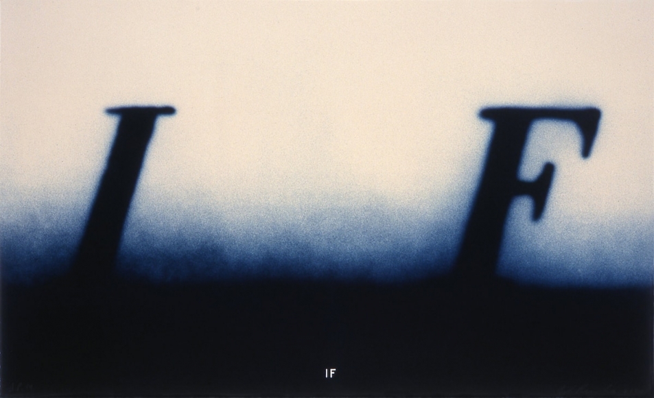 Ed Ruscha, IF
