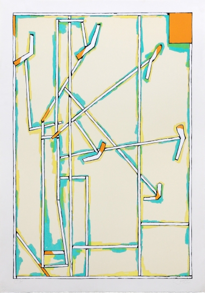 Craig Kauffman Untitled, 1980 Lithograph, silkscreen