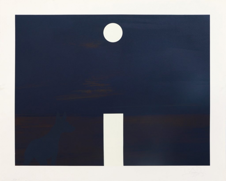 Billy Al Bengston, Untitled, 1990, Lithograph