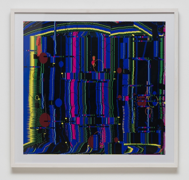 Lee Mullican, Untitled (from Shatter Special)