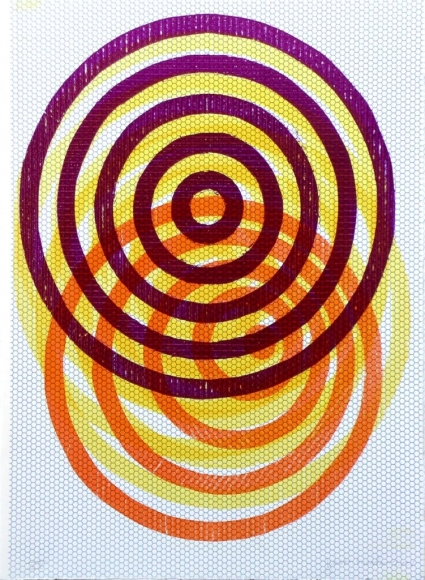 Jason Meadows Hybrids, 2004 Lithographic Monoprint, silkscreen, ed. 131, no. 15 30 x 22 in.
