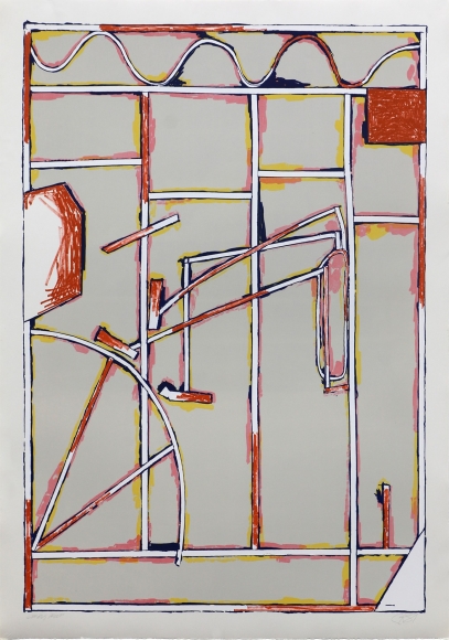Craig Kauffman Untitled, State II, 1980 Lithograph, silkscreen