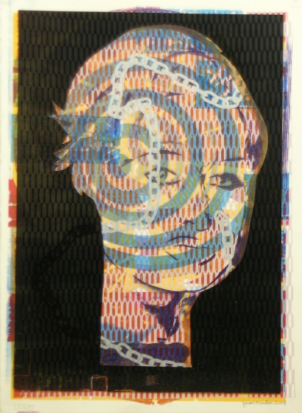 Jason Meadows Hybrids, 2004 Lithographic Monoprint, silkscreen, ed. 131, no. 127 30 x 22 in.