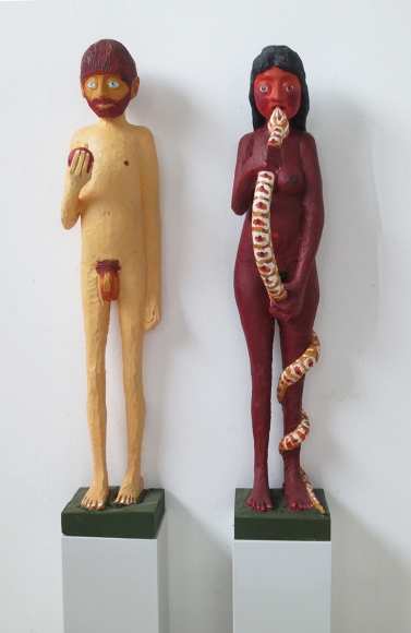 HANS SCHEIB Adam and Eve, 2017