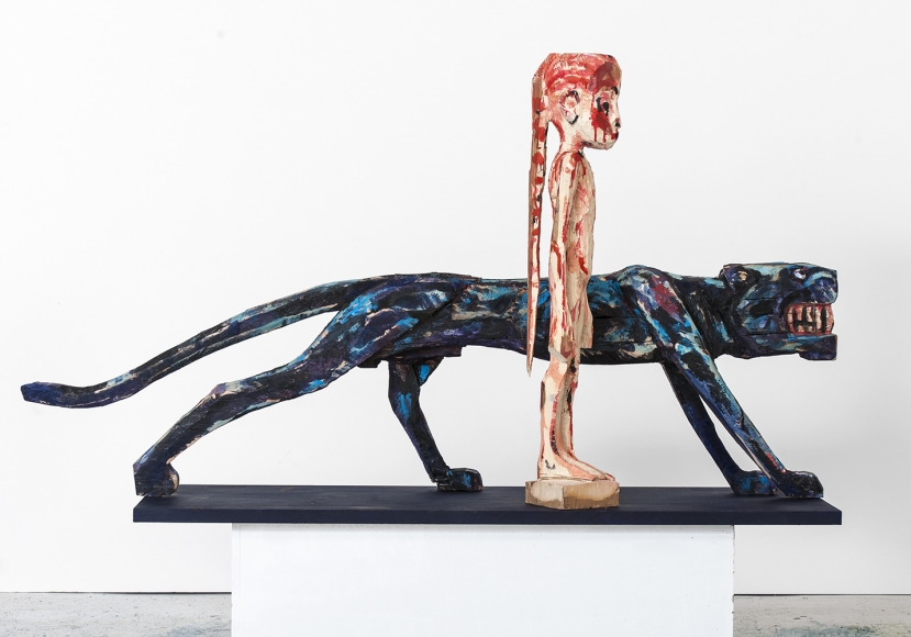 HANS SCHEIB Girl and Animal, 2014