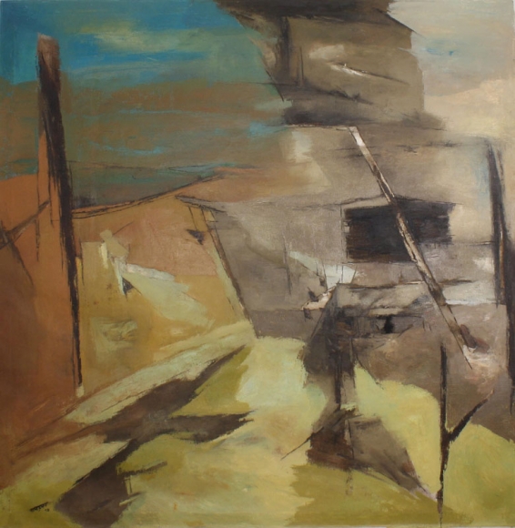 Ram Kumar UNTITLED ABSTRACT 11