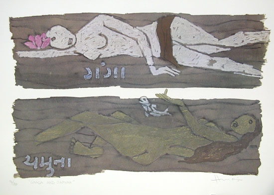 M F Husain