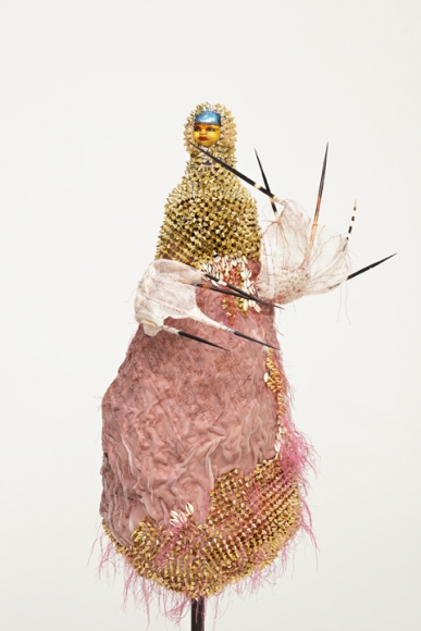 Rina Banerjee, Jack Fruit Johnny she was a Diasporic Devi who changed her name to taste like honey, changed her faith to sunny, changed sex to something funny, changed her city to New York City.