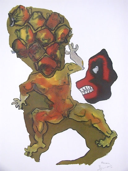 M F Husain
